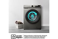 Lavadora Hisense WF1Q8041BT de 8 kg, Eficiencia A-20%, Gris - Electrodomésticos Idea SL