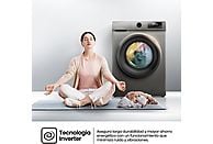 Lavadora Hisense WF1Q8041BT de 8 kg, Eficiencia A-20%, Gris - Electrodomésticos Idea SL