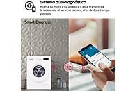 Lavadora LG F4X1008NWH, 8 kg, 1400 rpm, Clase A, Blanco Marfil - Electrodomésticos Idea SL