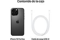 iPhone 16 Pro Max de 256 GB, 5G, en Titanio Negro - Electrodomésticos Idea SL