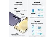 Samsung Galaxy S24 (2024), 256 GB, 5G, Negro Ónix - Electrodomésticos Idea SL