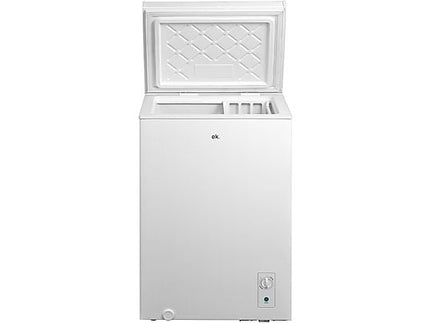 Arcón Congelador ok. OFZ 161 E W, 99 litros, Blanco - Electrodomésticos Idea SL