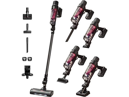 Aspiradora sin cable Rowenta X-Pert 7.60 Animal Care, 45 min, Roja - Electrodomésticos Idea SL