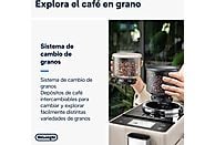 Cafetera Automática De'Longhi Rivelia (EXAM440.55.BG), 19 Bares, Beige - Electrodomésticos Idea SL