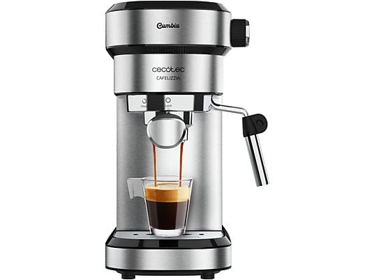 Cafetera express manual Cecotec Cafelizzia 790 Steel, 20 Bares, Inox - Electrodomésticos Idea SL