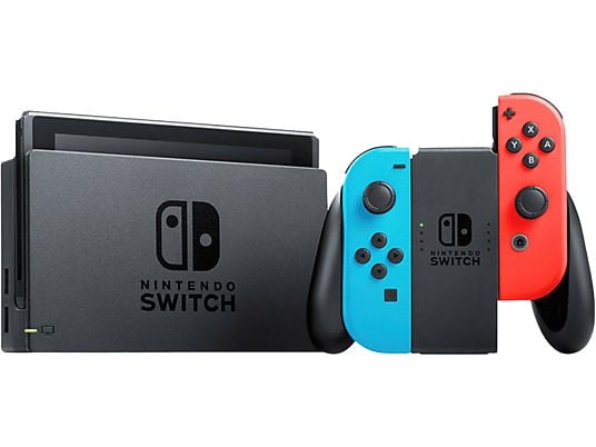 Consola Nintendo Switch con mandos Joy-Con Azul y Rojo Neón - Electrodomésticos Idea SL