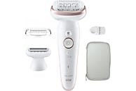 Depiladora Braun Silk-épil 9 (9-030), 3 en 1 con uso en seco y húmedo, Blanca - Electrodomésticos Idea SL