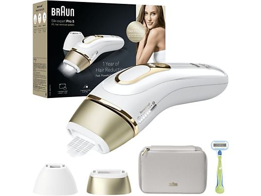 Depiladora de Luz Pulsada (IPL) Braun Silk-expert Pro 5 PL5152 - Electrodomésticos Idea SL