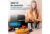 Freidora de aire Cecotec Cecofry Dual 9000, 9 L, con cesta divisible, Inox - Electrodomésticos Idea SL