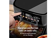 Freidora de aire Cecotec Cecofry&Grill Duoheat 8000, 8 L, Negro - Electrodomésticos Idea SL