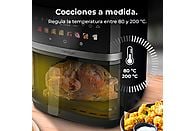Freidora de aire Cecotec Cecofry&Grill Duoheat 8000, 8 L, Negro - Electrodomésticos Idea SL