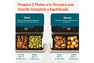 Freidora de aire Cosori Dual Blaze Twinfry™ Chef Edition, Cesta convertible de 10 L, Negro - Electrodomésticos Idea SL