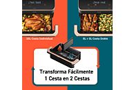 Freidora de aire Cosori Dual Blaze Twinfry™ Chef Edition, Cesta convertible de 10 L, Negro - Electrodomésticos Idea SL