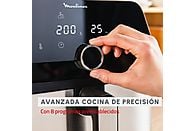 Freidora de aire Moulinex Easy Fry Mega, 7.5 Litros, Acero Inoxidable - Electrodomésticos Idea SL