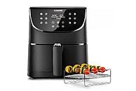 Freidora de aire Cosori Premium Chef Edition, 5.5 L, 1700W, Negra - Electrodomésticos Idea SL