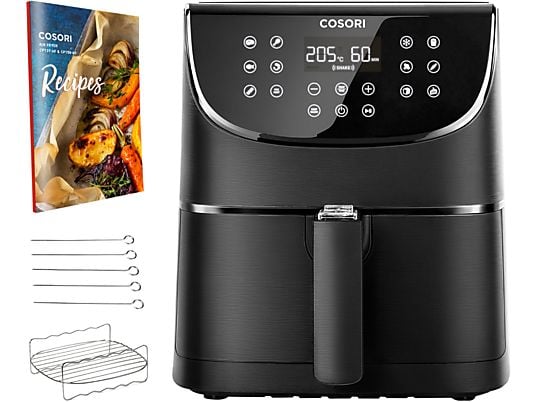 Freidora de aire Cosori Premium Chef Edition, 5.5 L, 1700W, Negra - Electrodomésticos Idea SL