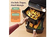 Freidora de aire inteligente Cosori Turbo Tower Pro (Chef Edition), 10.8 L, Negro - Electrodomésticos Idea SL