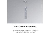 Frigorífico Combi Haier 3D 70 Series 5, 483 L, 70 cm de ancho, Plata - Electrodomésticos Idea SL