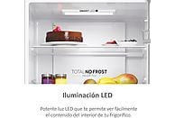 Frigorífico Combi Haier 3D 70 Series 5, 483 L, 70 cm de ancho, Plata - Electrodomésticos Idea SL