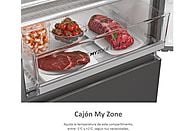 Frigorífico Combi Haier Serie 3D A3FE737CGJ, 371 litros, Inox - Electrodomésticos Idea SL