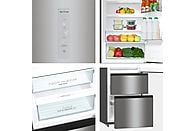 Frigorífico Combi Hisense RM469N4ACD, 368 L, 3 Puertas, Inox - Electrodomésticos Idea SL