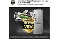 Frigorífico Combi LG GBV3100CPY, 344 litros, Clase C, Inox Antihuellas - Electrodomésticos Idea SL