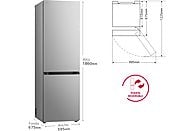 Frigorífico Combi LG GBV3100CPY, 344 litros, Clase C, Inox Antihuellas - Electrodomésticos Idea SL