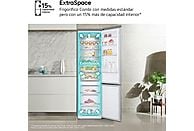Frigorífico Combi LG GBV5250CPY, 387 litros, Clase C, Inox Antihuellas - Electrodomésticos Idea SL