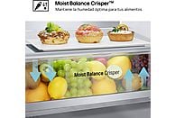 Frigorífico Combi LG GBV5250CPY, 387 litros, Clase C, Inox Antihuellas - Electrodomésticos Idea SL