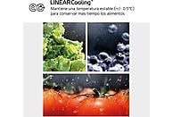 Frigorífico Combi LG GBV5250CPY, 387 litros, Clase C, Inox Antihuellas - Electrodomésticos Idea SL