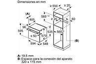 Horno Multifunción Balay 3HB4131X3, 71 L, Limpieza Hidrolítica, Inox - Electrodomésticos Idea SL