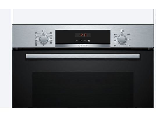 Horno Pirolítico Multifunción Bosch Serie 4 HBA574ES3, 71 L, Inox - Electrodomésticos Idea SL