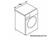 Lavadora Bosch Serie 2 WGE03200ES, 8 kg, 1200 rpm, Clase A, Blanco - Electrodomésticos Idea SL