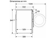 Lavadora Bosch Serie 6 WGG254Z4ES, 10 kg, 1400 rpm, Clase A, Blanco - Electrodomésticos Idea SL