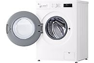 Lavadora LG F4X1008NWH, 8 kg, 1400 rpm, Clase A, Blanco Marfil - Electrodomésticos Idea SL