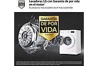 Lavadora LG F4X1008NWH, 8 kg, 1400 rpm, Clase A, Blanco Marfil - Electrodomésticos Idea SL