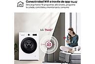 Lavadora LG F4X1009NWK de 9 kg, 1400 rpm, Clase A, Blanco Marfil - Electrodomésticos Idea SL