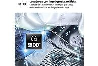 Lavadora LG Serie 600 F4WR6010A0W, 10 kg, Clase A/A, Blanco - Electrodomésticos Idea SL