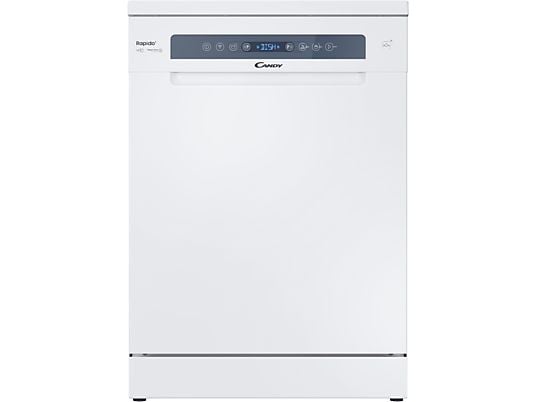Lavavajillas Conectado Candy Rapido' CF 3C7F0W, 13 Servicios, Clase C, Blanco - Electrodomésticos Idea SL