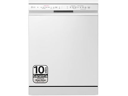 Lavavajillas LG DF243FWS de 60 cm, 14 servicios, Clase D, Blanco - Electrodomésticos Idea SL
