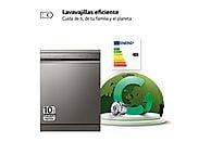 Lavavajillas LG DF355FP de 60 cm, 14 servicios, Clase C, Inox - Electrodomésticos Idea SL