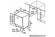 Lavavajillas Totalmente Integrable Bosch Serie 4 SMV4ECX28E - Electrodomésticos Idea SL
