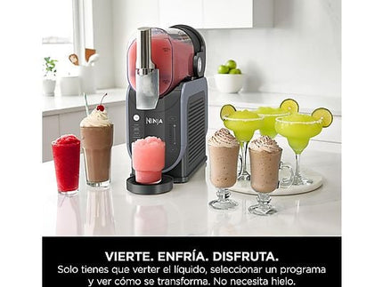 Máquina de bebidas heladas Ninja SLUSHi, 5 programas, Azul Hielo - Electrodomésticos Idea SL