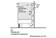 Placa de Inducción Bosch PUJ631BB5E, 3 Zonas, 60 cm, Negra - Electrodomésticos Idea SL