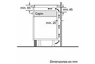 Placa de Inducción Bosch PUJ631BB5E, 3 Zonas, 60 cm, Negra - Electrodomésticos Idea SL