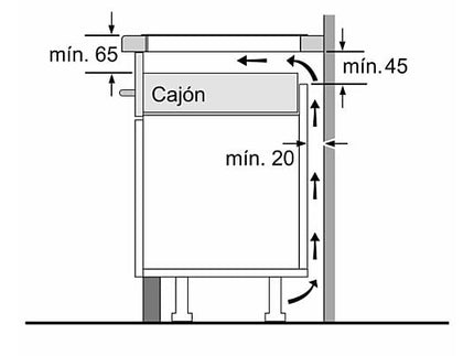 Placa de Inducción Balay 3EB967FRE, 3 Zonas con zona de 32 cm, Negra - Electrodomésticos Idea SL
