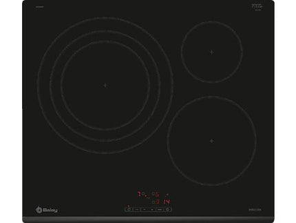 Placa de Inducción Balay 3EB967FRE, 3 Zonas con zona de 32 cm, Negra - Electrodomésticos Idea SL
