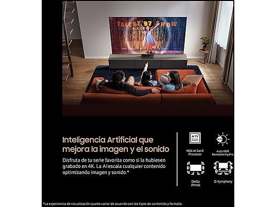 Televisor Samsung OLED 4K de 65 pulgadas, Modelo S95F (2025), Negro Grafito - Electrodomésticos Idea SL