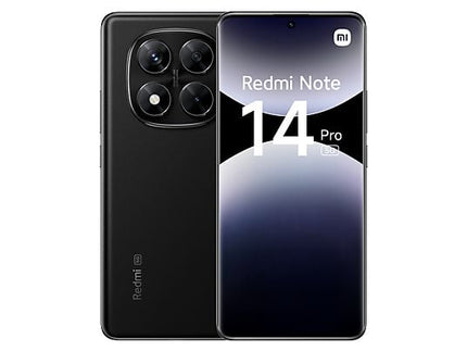Xiaomi Redmi Note 14 Pro 5G, 512 GB, 12 GB RAM, Negro Medianoche - Electrodomésticos Idea SL