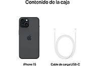 iPhone 15 de Apple (2023), 128 GB, 6.1 pulgadas, Negro - Electrodomésticos Idea SL